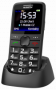 Aligator A675 Senior Dual SIM black CZ Distribuce + dárek v hodnotě 199 Kč ZDARMA
